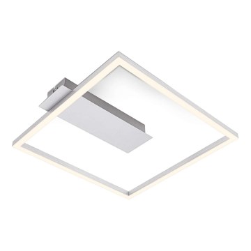Briloner - LED-kattovalaisin FRAME LED/14W/230V 3000K 30x32 cm mattakromi