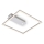 Briloner - LED-kattovalaisin liike- ja hämäräanturilla FRAME LED/14W/230V 3000K 30x32 cm mattakromi
