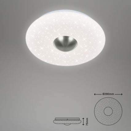 Briloner - LED-kattovalaisin NALU LED/12W/230V