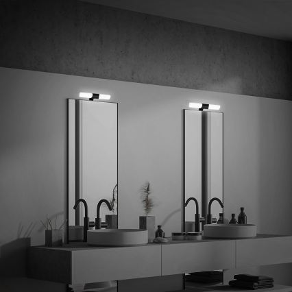 Briloner - LED-kylpyhuonepeilin valaisin LED/7W/230V 4000K IP44 32 cm musta