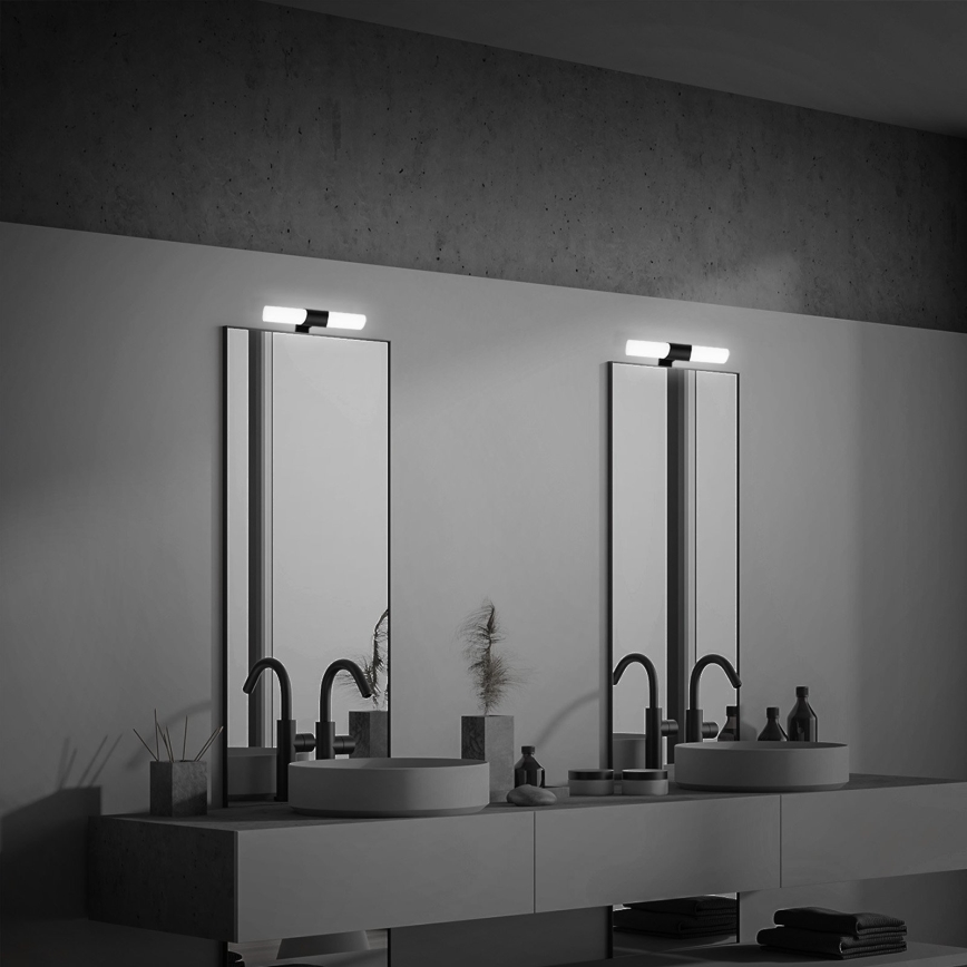 Briloner - LED-kylpyhuonepeilin valaisin LED/7W/230V 4000K IP44 32 cm musta