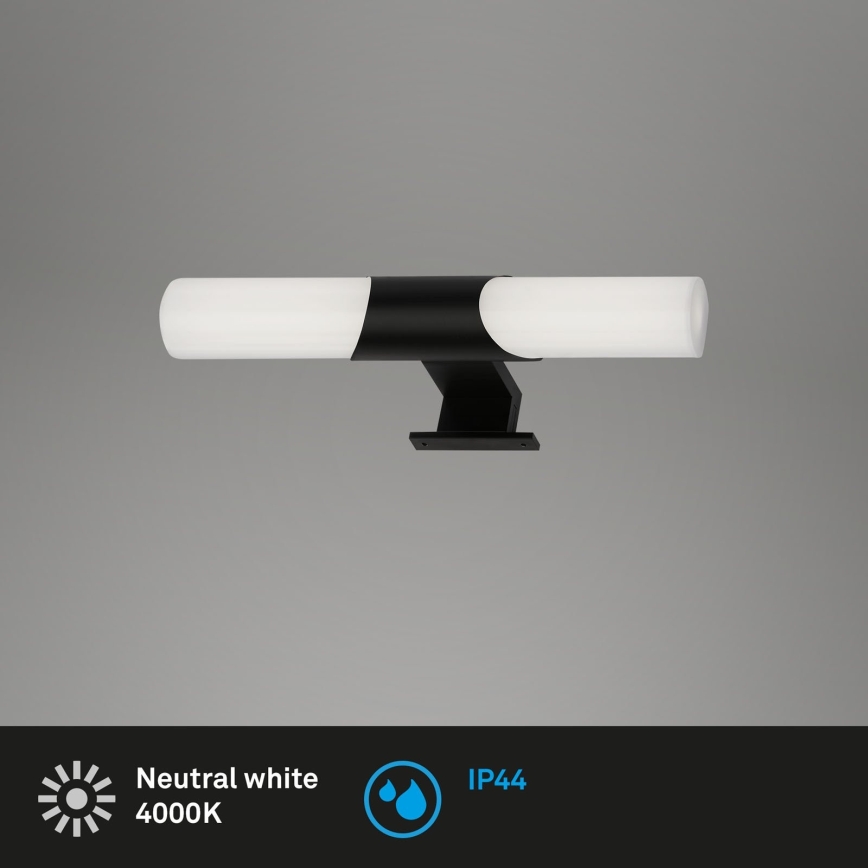 Briloner - LED-kylpyhuonepeilin valaisin LED/7W/230V 4000K IP44 32 cm musta