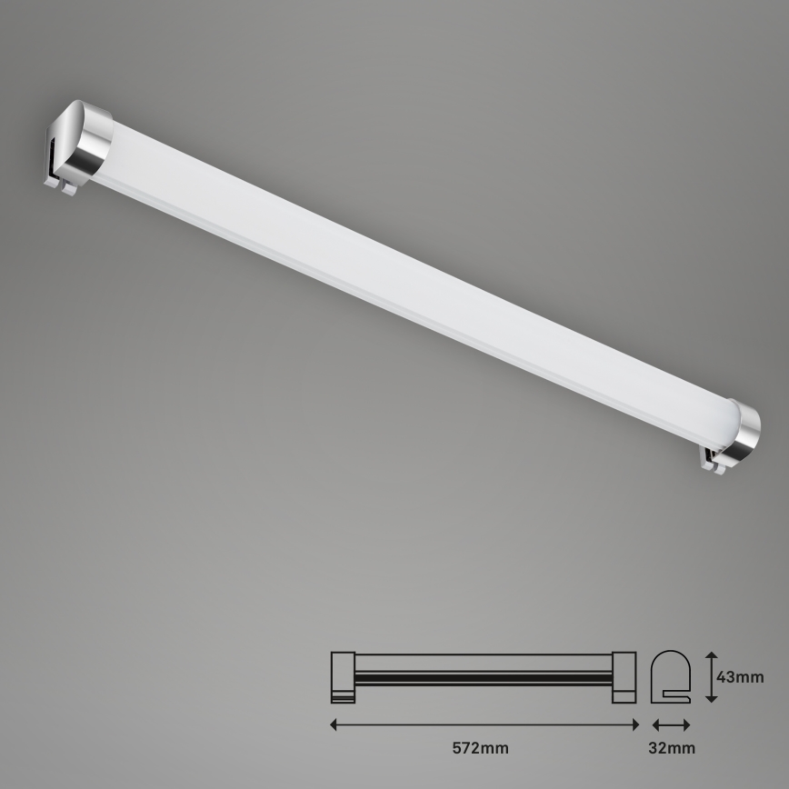 Briloner - LED-peilivalon kylpyhuoneeseen SPLASH LED/10W/230V IP44
