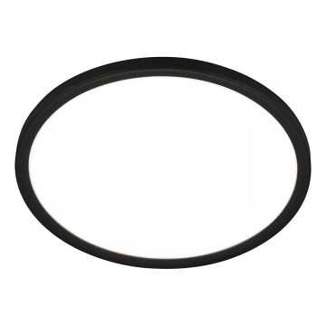 Briloner - MOVE LED-kattovalaisin kylpyhuoneeseen liiketunnistimella LED/18W/230V IP44 halkaisija 29 cm musta