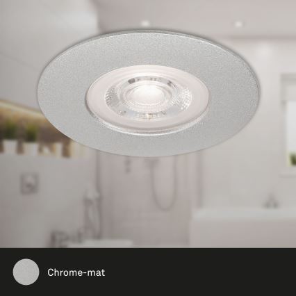 Briloner - SETTI 3x Himmennettävä LED-valaisin kylpyhuoneeseen LED/4,9W/230V IP44