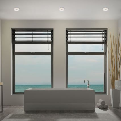 Briloner - SETTI 3x LED Kylpyhuoneen upotettava valo LED/6W/230V IP44 kromi