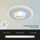 Briloner - SETTI 3x LED RGBW Himmennettävä kylpyhuoneen kattovalaisin LED/5W/230V 3000-6500K IP44 + kauko-ohjaus