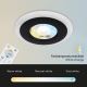 Briloner - SETTI 3x LED RGBW Himmennettävä kylpyhuoneen kattovalaisin LED/5W/230V 3000-6500K IP44 + kauko-ohjaus