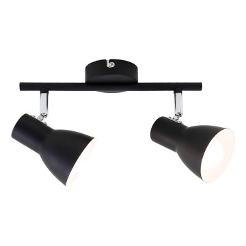 Briloner&nbsp;10698891 - Kohdevalo 2xE14/25W/230V musta