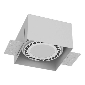 Brosline - Upotettava alasvalo 1xGU10/18W/230V valkoinen