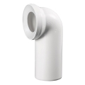 Bruckner - 90° wc-istuimen liitin 11 cm valkoinen