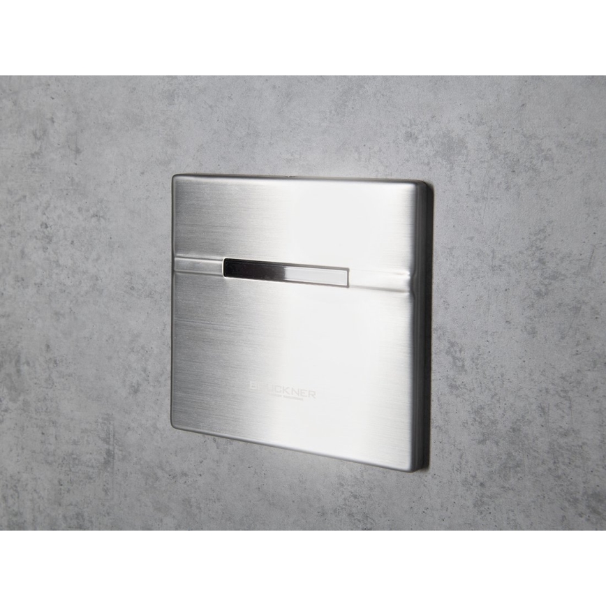 Bruckner - Anturipisuaarin huuhtelulaite 6V DC/4xAA ruostumaton