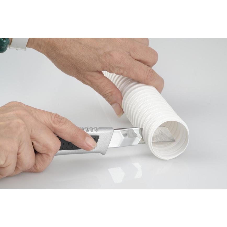 Bruckner - Joustava uppoamisloukku DN40 valkoinen