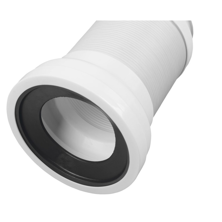 Bruckner - Joustava wc-istuimen liitin 27,5-55 cm valkoinen