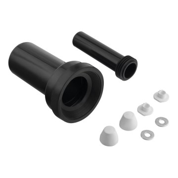 Bruckner - Liitäntäsarja seinään ripustetulle WC:lle 25 cm musta