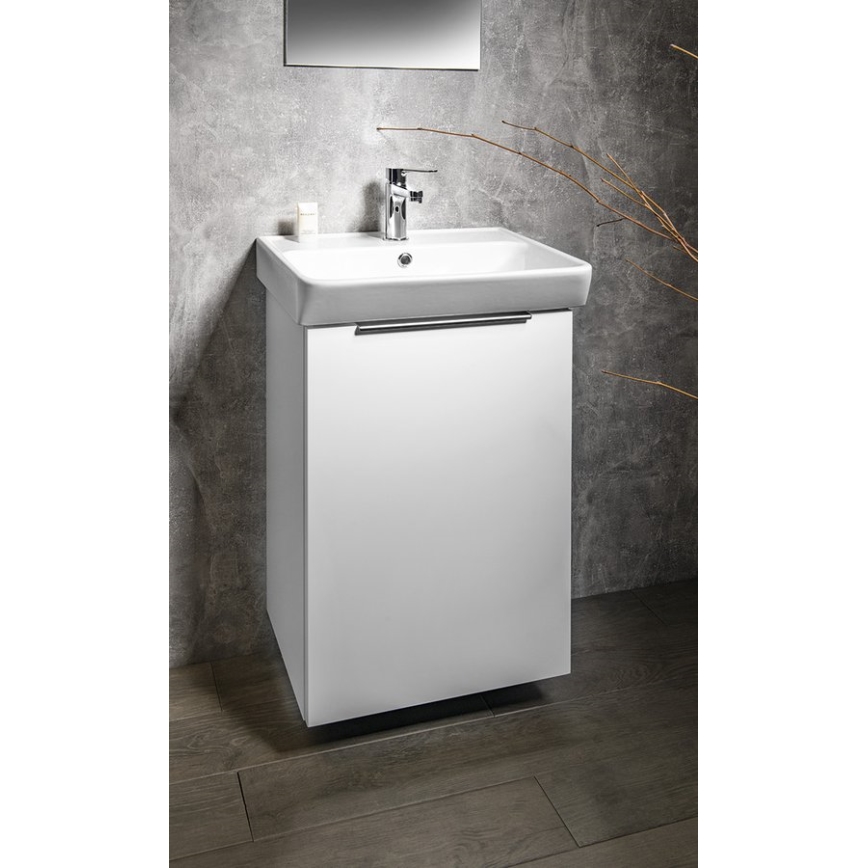 Bruckner - Upotettava pesuallas NEON 50x41,5 cm keramiikka/valkoinen