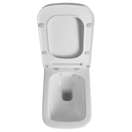 Bruckner - Ripustettava Rimless WC-istuin WALTER keramiikka/valkoinen