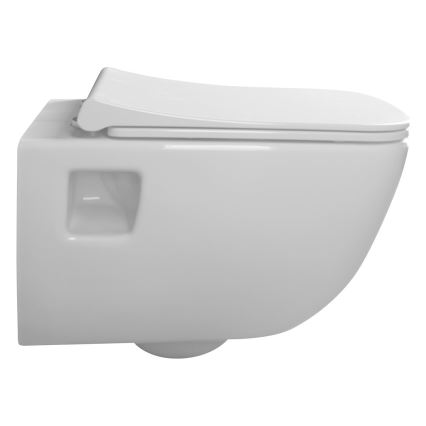 Bruckner - Ripustettava Rimless WC-istuin WALTER keramiikka/valkoinen