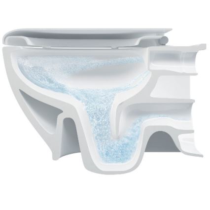 Bruckner - Ripustettava Rimless WC-istuin WALTER keramiikka/valkoinen