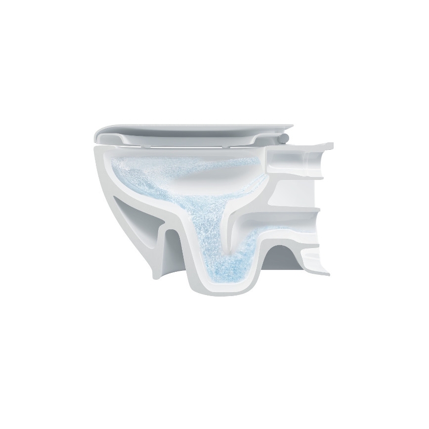 Bruckner - Ripustettava Rimless WC-istuin WALTER keramiikka/valkoinen