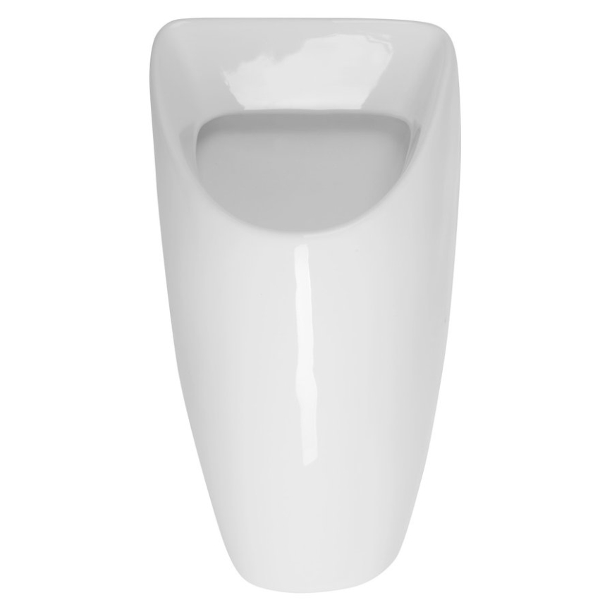 Bruckner - Pissuaari SCHWARN takaliitäntä, takaviemäröinti + sisäänrakennettu huuhtelulaite 6V DC valkoinen