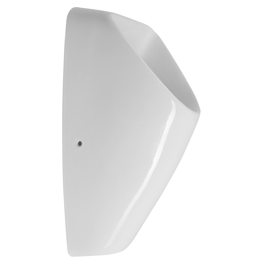 Bruckner - Pissuaari SCHWARN takaliitäntä, takaviemäröinti + sisäänrakennettu huuhtelulaite 6V DC valkoinen