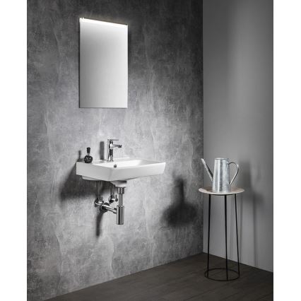 Bruckner - Upotettava pesuallas NEON 45x41,5 cm keramiikka/valkoinen