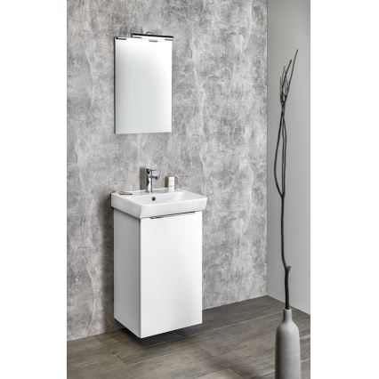 Bruckner - Upotettava pesuallas NEON 45x41,5 cm keramiikka/valkoinen