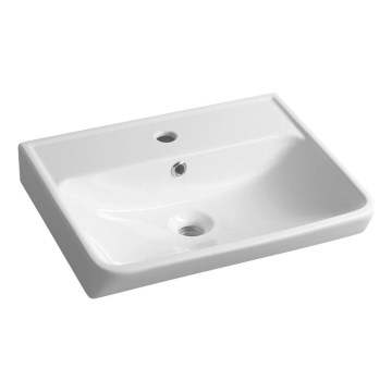 Bruckner - Upotettava pesuallas NEON 45x41,5 cm keramiikka/valkoinen