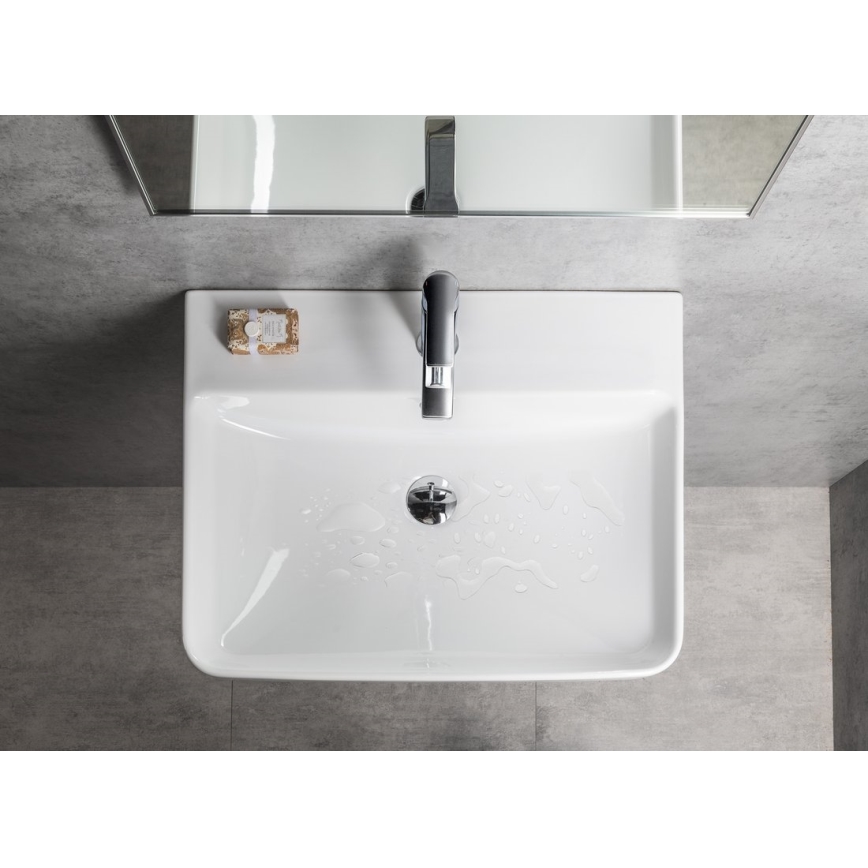 Bruckner - Upotettava pesuallas NERON 60x48 cm valkoinen