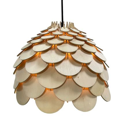 BURGO-riippuvalaisin kaapelilla, 1xE27/60W/230V, halkaisija 50 cm