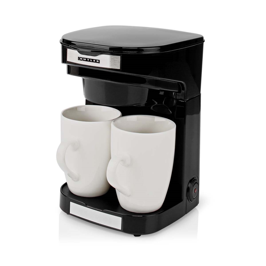 Butler - Kahvinkeitin kahdelle kupille 450W/230V musta