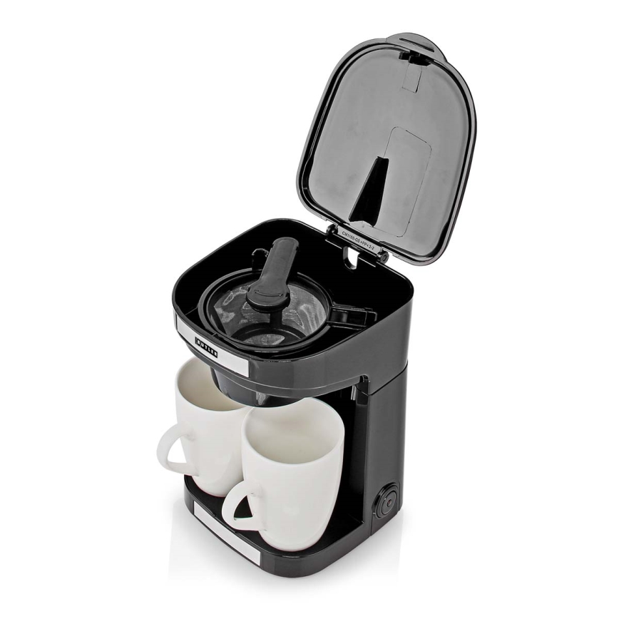 Butler - Kahvinkeitin kahdelle kupille 450W/230V musta