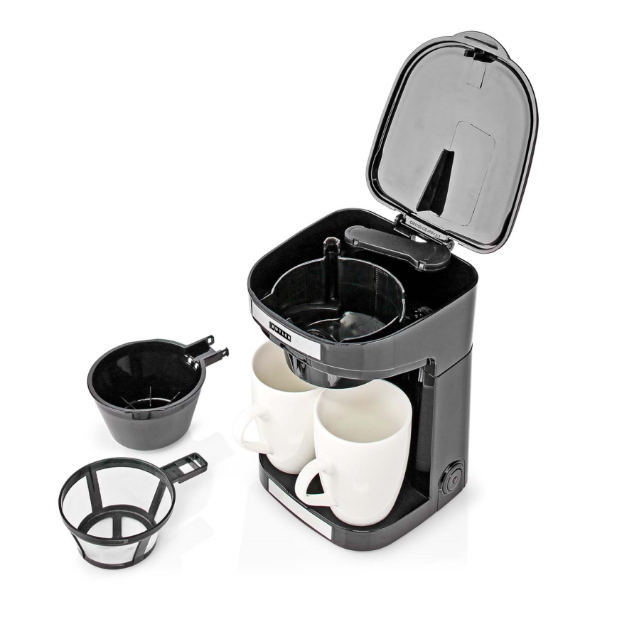 Butler - Kahvinkeitin kahdelle kupille 450W/230V musta