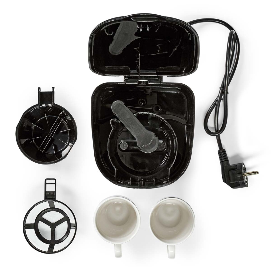 Butler - Kahvinkeitin kahdelle kupille 450W/230V musta