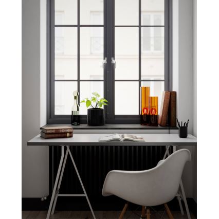 ByRydens - Pöytävalaisin FLAKE 1xE27/5W/230V ruskea/savunvärinen