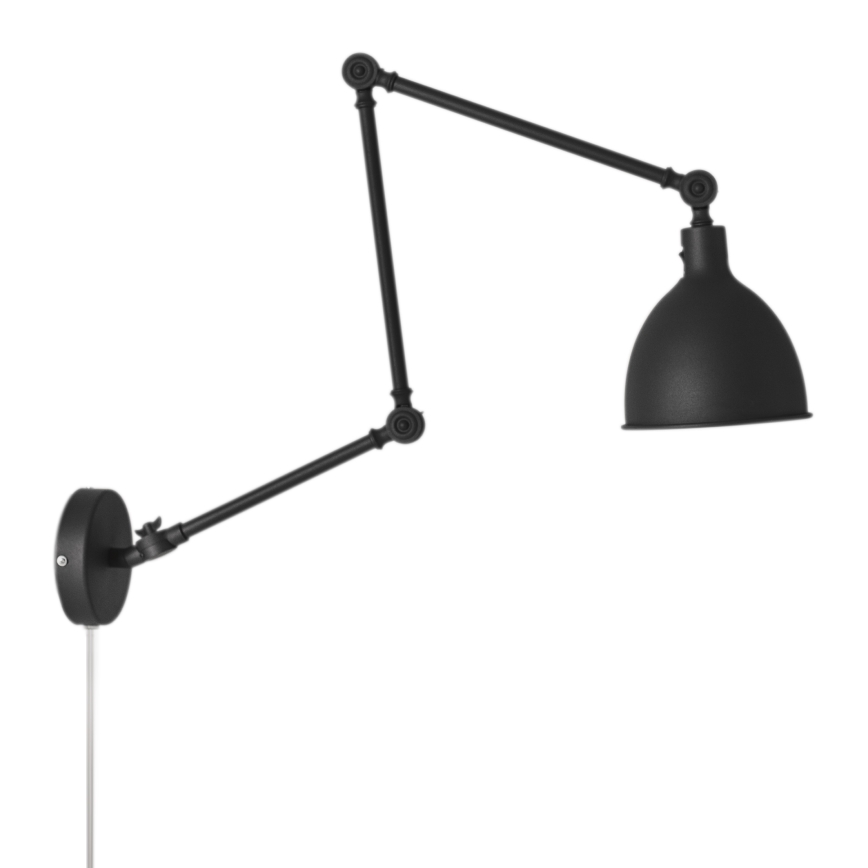 ByRydens - Seinävalaisin BAZAR 1xE27/5W/230V musta