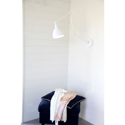 ByRydens - Seinävalaisin BAZAR 1xE27/5W/230V valkoinen
