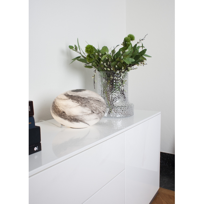 ByRydens - Pöytälamppu MIRA 1xE14/5W/230V, harmaa