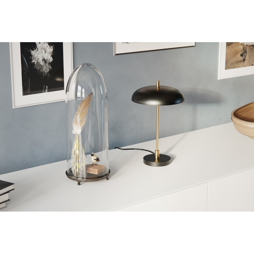 ByRydens - Pöytävalaisin SHELBY 3xG9/5W/230V musta/kulta