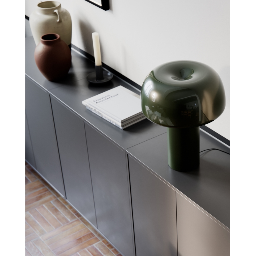 ByRydens - Pöytälamppu LEAN ON ME 1xE27/8W/230V vihreä