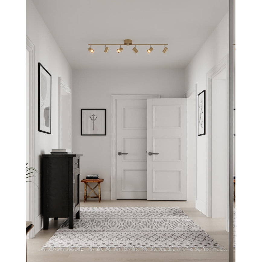 ByRydens - Kohdevalo CORRECT 6xGU10/7W/230V kulta