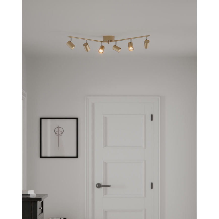 ByRydens - Kohdevalo CORRECT 6xGU10/7W/230V kulta