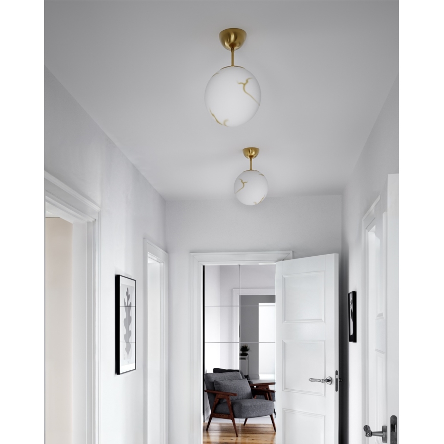 ByRydens - Pintakiinnitteinen kattokruunu BELLAGIO 1xE27/8W/230V