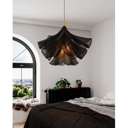 ByRydens - JULIETTE riippuvalaisin, kaapelikiinnitys, 1xE27/8W/230V, musta