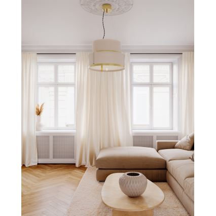 ByRydens - Riippuvalaisin kaapelilla MARCEL 2xE27/8W/230V