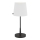 ByRydens - Pöytälamppu LUMI 1xE27/8W/230V valkoinen/musta 48,5 cm