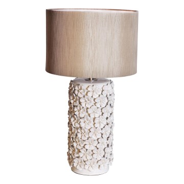 ByRydens - Pöytävalaisin FIORE 1xE27/5W/230V kerma