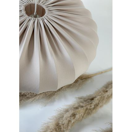 CAFEE-riippuvalaisin johdolla 1xE27/40W/230V, halkaisija 66 cm, beige