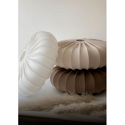 CAFEE-riippuvalaisin johdolla 1xE27/40W/230V, halkaisija 66 cm, beige